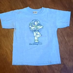 Vintage Disney's Pixar Toy Story Buzz Lightyear ss tee Children's size large